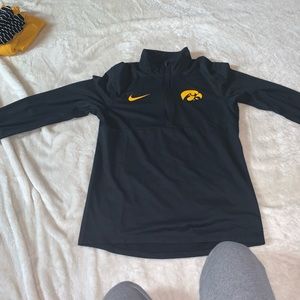 Men's Small Nike Iowa Hawkeyes 1/4 Zip